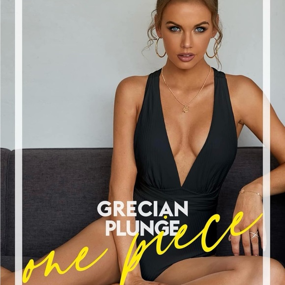 MOLYBELL One Piece Swimsuits for Women High Waisted Bathing Suit Monokini Small - Picture 7 of 11